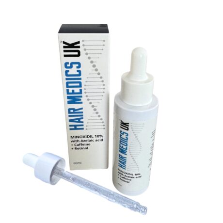 10% minoxidil with Pg + Azelaic Acid + Caffeine + Retinol