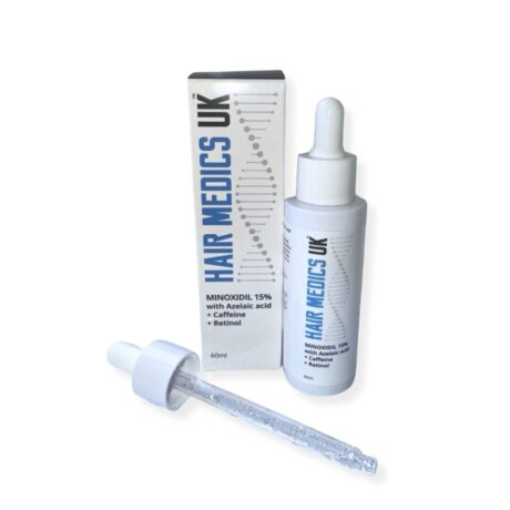 15% minoxidil with Pg + Azelaic Acid + Retinol + Caffeine