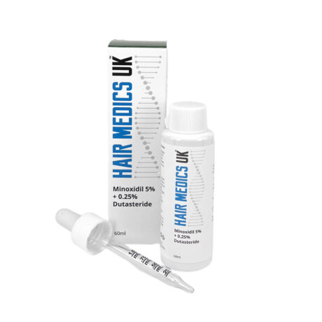 Minoxidil 5% / Dutasteride 0.25% Solution