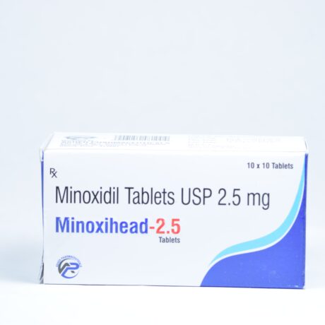 Minoxidil 2.5mg tablets x 100
