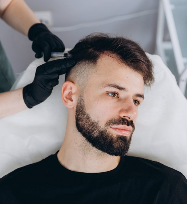 8 month hair treatment programme - Low-level laser, PRP & E-50 Exosomes