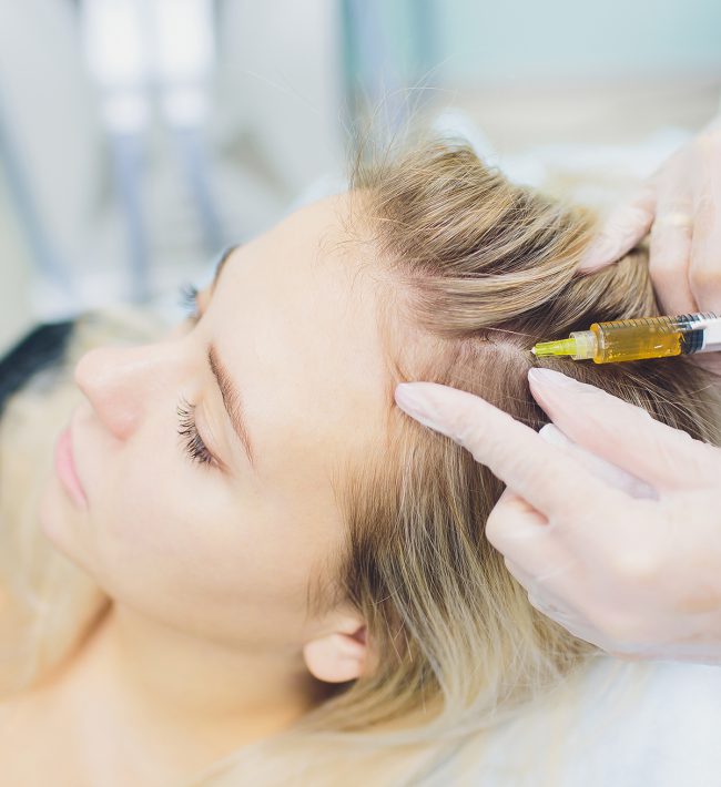 8 month hair treatment programme – Low-level laser, PRP & E-50 Exosomes